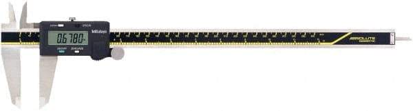 Mitutoyo - 0 to 300mm Range, 0.01mm Resolution, Electronic Caliper - 0.0015" Accuracy - USA Tool & Supply