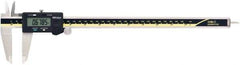 Mitutoyo - 0 to 300mm Range, 0.01mm Resolution, Electronic Caliper - 0.0015" Accuracy, SPC Output - USA Tool & Supply