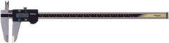 Mitutoyo - 0 to 450mm Range, 0.01mm Resolution, Electronic Caliper - 0.002" Accuracy, SPC Output - USA Tool & Supply