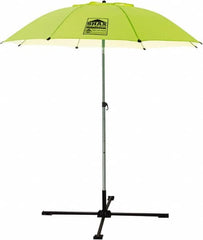 Ergodyne - Umbrellas Type: Umbrella Color: Lime - USA Tool & Supply
