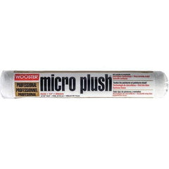 Wooster Brush - 5/16" Nap, 14" Wide Paint Roller Cover - Smooth Texture, Fabric - USA Tool & Supply