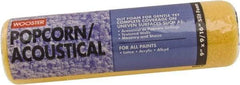 Wooster Brush - 9/16" Nap, 9" Wide Paint Roller Cover - Semi-Rough Texture, Foam - USA Tool & Supply