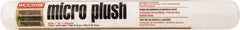 Wooster Brush - 5/16" Nap, 18" Wide Paint Roller Cover - Smooth Texture, Fabric - USA Tool & Supply
