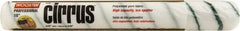 Wooster Brush - 3/8" Nap, 18" Wide Paint Roller Cover - Medium-Rough Texture, Polyamide - USA Tool & Supply
