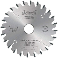 Freud - 200mm Diam, 45mm Arbor Hole Diam, 36 Tooth Wet & Dry Cut Saw Blade - Carbide-Tipped, Standard Round Arbor - USA Tool & Supply