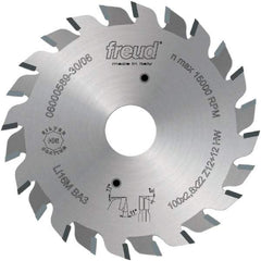 Freud - 120mm Diam, 50mm Arbor Hole Diam, Wet & Dry Cut Saw Blade - Carbide-Tipped, Standard Round Arbor - USA Tool & Supply