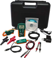 Extech - 600 VAC Max Voltage, Voltage Tester - LCD Display, AAA Power Supply - USA Tool & Supply