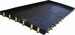 Justrite - 1,795 Gal Low Wall Berm - 12' Wide x 20" Long - USA Tool & Supply