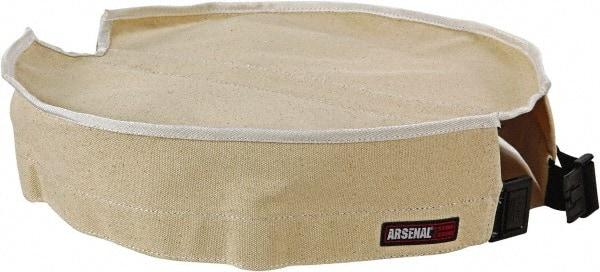 Ergodyne - White Canvas Bucket Tool Organizer - 12-1/2" Wide x 12-1/2" Deep x 4" High - USA Tool & Supply