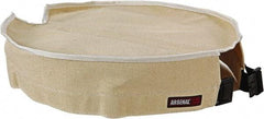 Ergodyne - White Canvas Bucket Tool Organizer - 12-1/2" Wide x 12-1/2" Deep x 4" High - USA Tool & Supply