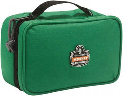 Ergodyne - 1 Pocket Green Polyester Tool Bag - 7-1/2" Wide x 4-1/2" Deep x 3" High - USA Tool & Supply