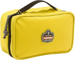 Ergodyne - 1 Pocket Yellow Polyester Tool Bag - 7-1/2" Wide x 4-1/2" Deep x 3" High - USA Tool & Supply