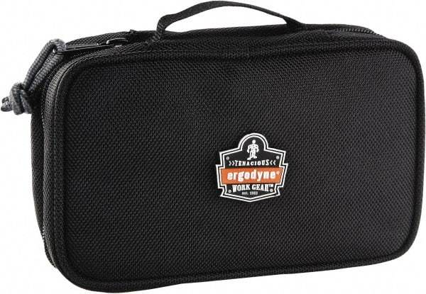 Ergodyne - 1 Pocket Red Polyester Tool Bag - 7-1/2" Wide x 4-1/2" Deep x 3" High - USA Tool & Supply