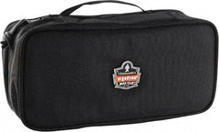 Ergodyne - 1 Pocket Black Polyester Tool Bag - 10" Wide x 4-1/2" Deep x 3" High - USA Tool & Supply