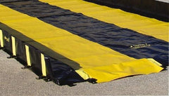 Justrite - 56' Long x 3' Wide, Spill Containment Berm Track Mat - Compatible with Berm - USA Tool & Supply