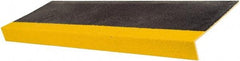 Rust-Oleum - Black Solid Color Anti-Slip Vinyl Cleat - 47" Wide x 3.92' Long x 1" Thick, General Traffic - USA Tool & Supply