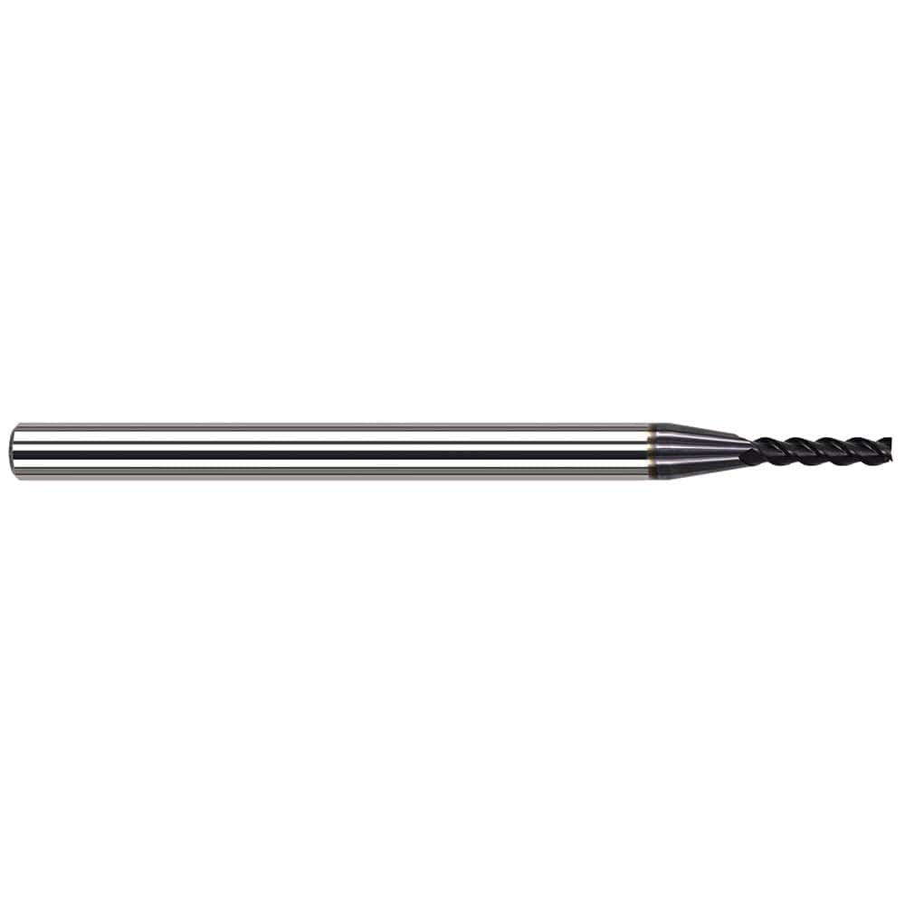 Harvey Tool - Corner Radius & Corner Chamfer End Mills; Mill Diameter (Inch): 1/8 ; Mill Diameter (Decimal Inch): 0.1250 ; End Type: Corner Radius ; Corner Radius (Decimal Inch): 0.0050 ; Number of Flutes: 4 ; Material: Solid Carbide - Exact Industrial Supply