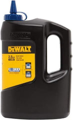 DeWALT - 25 Lb Container Chalk Refill - Blue - USA Tool & Supply