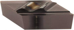 Tool-Flo - FLPL131, AC50C Grade Carbide Profiling Insert - AlTiN Finish, 55° Incl Angle, Parallelogram, 3/16" Thick, 0.015" Corner Radius - USA Tool & Supply