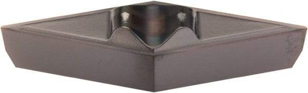 Tool-Flo - VPGR332, AC3R Grade Carbide Profiling Insert - AlTiN Finish, 8° Relief Angle, Diamond, 3/16" Thick, 0.031" Corner Radius, 3/8" Inscribed Circle - USA Tool & Supply