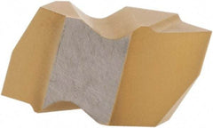 Hertel - ITP3 Grade HC120, Internal/External Partial Profile 60° Threading Insert - 1.25 to 40mm & 6 to 20 TPI Ext Pitch, 20 to 50mm & 5 to 12 TPI Int Pitch, Right Hand Insert, TiN Finish, Carbide - USA Tool & Supply