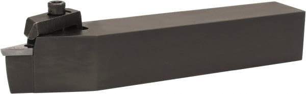 Hertel - VPGR.33., 0° Lead Angle IVVC External Neutral Indexable Profiling Toolholder - 1" Shank Height x 1" Shank Width, 6" Long, Steel - USA Tool & Supply