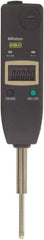 Mitutoyo - 0 to 25.4mm Range, 0.01mm Graduation, Electronic Drop Indicator - Flat Back, Accurate to 0.0008", LCD Display - USA Tool & Supply