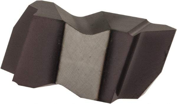 Tool-Flo - FLJK3012 Grade AC3, Internal/External UNJ Threading Insert - 14 TPI Ext Pitch, 14 TPI Int Pitch, Left Hand Insert, AlTiN Finish, Carbide - USA Tool & Supply