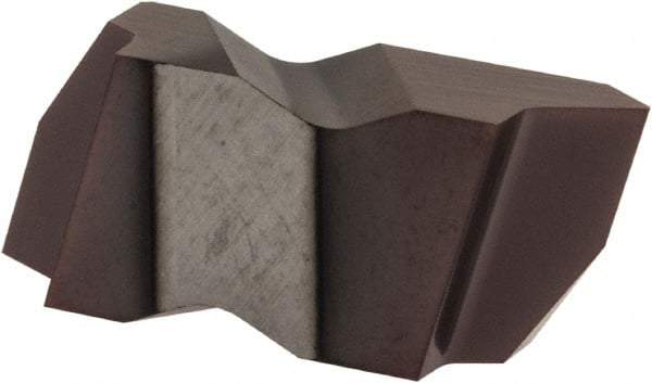 Tool-Flo - FLJF3010 Grade AC3, Internal/External UNJ Threading Insert - 16 TPI Ext Pitch, 16 TPI Int Pitch, Left Hand Insert, AlTiN Finish, Carbide - USA Tool & Supply