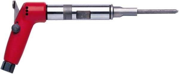 Chicago Pneumatic - 4,000 BPM, 1.77 Inch Long Stroke, Pneumatic Scaling Hammer - 7 CFM Air Consumption, 1/4 NPT Inlet - USA Tool & Supply