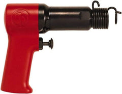 Chicago Pneumatic - 3,500 BPM, 2.28 Inch Long Stroke, Pneumatic Scaling Hammer - 14 CFM Air Consumption, 1/4 NPT Inlet - USA Tool & Supply