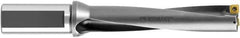 Komet - 4.882" Max Drill Depth, 4xD, 30.2mm Diam, Indexable Insert Drill - 2 Inserts, 1-1/2" Shank Diam, Straight Shank - USA Tool & Supply