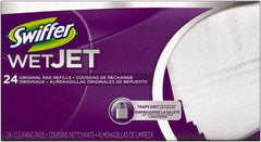 Swiffer - Refill Cloth - White Pad, Cloth - USA Tool & Supply