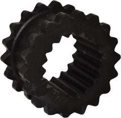 TB Wood's - 8 One Piece Solid Flexible Coupling Sleeve - 5-1/16" OD, 2-1/2" OAL, EPDM, Order 2 Hubs with Same OD & 1 Insert for Complete Coupling - USA Tool & Supply