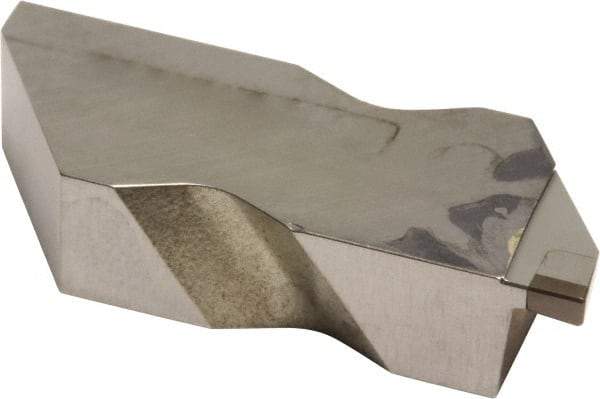 Sumitomo - 3062SG Grade BN250, 1/16" Cutting Width PCBN Grooving Insert - 3/32" Max Depth of Cut, Neutral, 0.005 to 0.01" Corner Radius, Uncoated - USA Tool & Supply