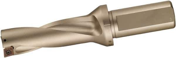 Sumitomo - 113mm Max Drill Depth, 2xD, 54mm Diam, Indexable Insert Drill - 2 Inserts, 40mm Shank Diam, Whistle Notch Shank - USA Tool & Supply