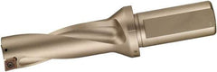Sumitomo - 138mm Max Drill Depth, 2xD, 65mm Diam, Indexable Insert Drill - 2 Inserts, 40mm Shank Diam, Whistle Notch Shank - USA Tool & Supply