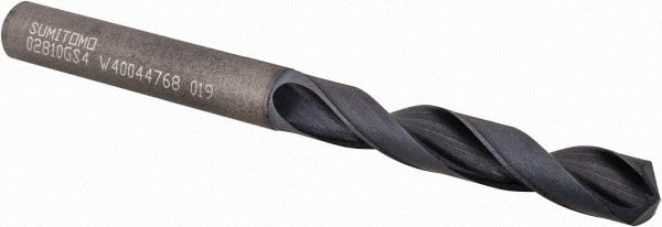Sumitomo - 7.14mm Solid Carbide Jobber Drill - USA Tool & Supply