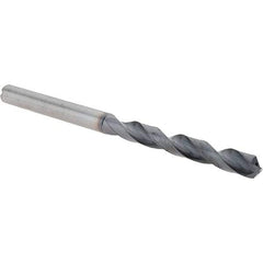 Sumitomo - Letter J 135° Solid Carbide Jobber Drill - TiAlCr/TiSi Finish, 4.2913" OAL - USA Tool & Supply