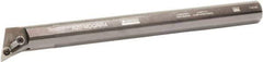 Sumitomo - 1.705" Min Bore Diam, 14" OAL, 1-1/4" Shank Diam, A-MDQN Indexable Boring Bar - DNMG 432 Insert, Pin & Clamp Holding Method - USA Tool & Supply