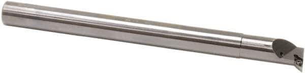 Sumitomo - 1.3" Min Bore Diam, 12" OAL, 1" Shank Diam, A-SDUP Indexable Boring Bar - DPMT 32.52 Insert, Screw Holding Method - USA Tool & Supply