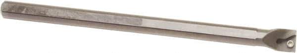 Sumitomo - 3/8" Min Bore Diam, 5" OAL, 3/8" Shank Diam, S-STUP Indexable Boring Bar - 1-1/4" Max Bore Depth, TPGT 63 Insert, Screw Holding Method - USA Tool & Supply