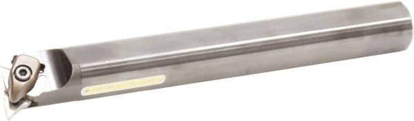 Sumitomo - 1-3/4" Min Bore Diam, 10" OAL, 1-1/4" Shank Diam, A-DTR Indexable Boring Bar - 1.575" Max Bore Depth, DNMG Insert, Clamp Holding Method - USA Tool & Supply