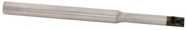 Sumitomo - 5/8" Min Bore Diam, 8" OAL, 1/2" Shank Diam, CSTJO Indexable Boring Bar - TPGT 22 Insert, Screw Holding Method - USA Tool & Supply