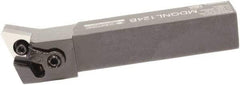 Sumitomo - MDQN, Left Hand Cut, -17.5° Lead Angle, 1-1/4" Shank Height x 1-1/4" Shank Width, Negative Rake Indexable Turning Toolholder - 6" OAL, DNMG 432 Insert Compatibility, Series Multi-Option - USA Tool & Supply