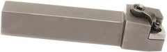 Sumitomo - MSRN, Left Hand Cut, 15° Lead Angle, 1-1/4" Shank Height x 1-1/4" Shank Width, Positive Rake Indexable Turning Toolholder - 6" OAL, SNMG 543 Insert Compatibility, Series Multi-Option - USA Tool & Supply