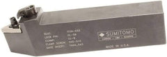 Sumitomo - MTEN, Neutral Cut, 30° Lead Angle, 5/8" Shank Height x 5/8" Shank Width, Negative Rake Indexable Turning Toolholder - 4-1/2" OAL, TNMG 32 Insert Compatibility, Series Multi-Option - USA Tool & Supply