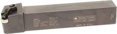 Sumitomo - MRGN, Right Hand Cut, 1" Shank Height x 1" Shank Width, Negative Rake Indexable Turning Toolholder - 6" OAL, RNMG 43 Insert Compatibility, Series Multi-Option - USA Tool & Supply
