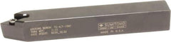 Sumitomo - SDPC, Neutral Cut, 27.5° Lead Angle, 1/2" Shank Height x 1/2" Shank Width, Neutral Rake Indexable Turning Toolholder - 4-1/2" OAL, DC.. 21.51 Insert Compatibility, Series Screw Lock - USA Tool & Supply