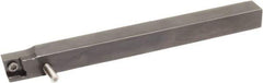 Sumitomo - SCAC, Left Hand Cut, 0° Lead Angle, 1/2" Shank Height x 1/2" Shank Width, Neutral Rake Indexable Turning Toolholder - 4-1/2" OAL, CC.. 32.52 Insert Compatibility, Series Screw Lock - USA Tool & Supply